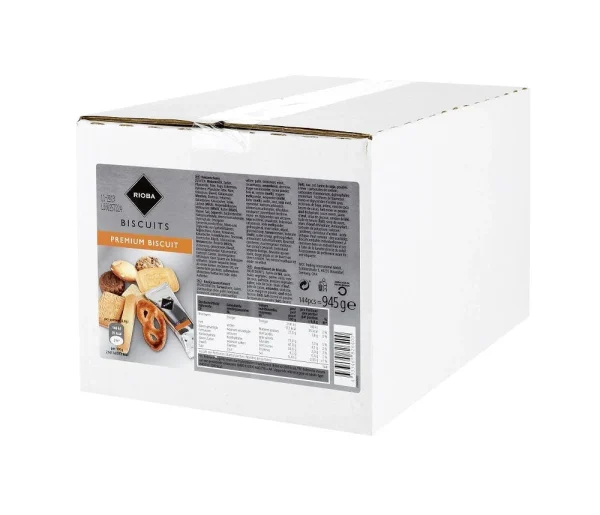 Rioba Kekse Premium Cookie Mischung 144 Portionen (1,1 Kg) 7