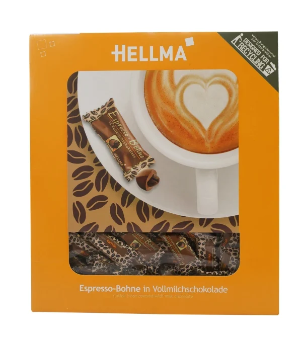 Hellma Pralinen Espresso-Bohnen In Vollmilchschokolade 380 Portionen X 1,1 G (418 G) 7