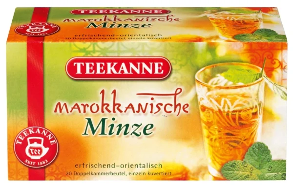 Teekanne Kräutertee Minze 50 Teebeutel (112,5g) 4