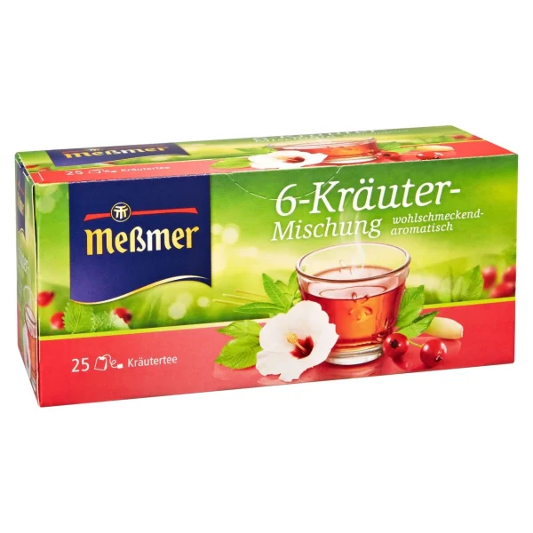 Meßmer Gastro 6 Kräuter 25 Teebeutel (50 G) 5