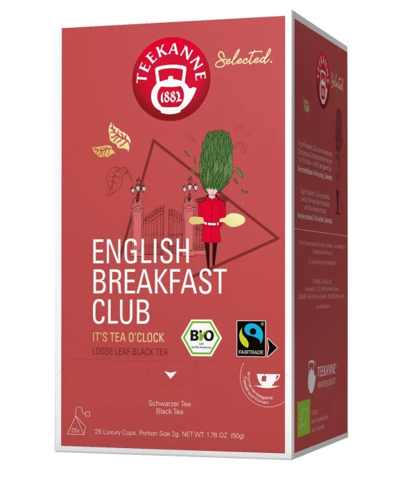 Teekanne Gastro Luxury Cups English Breakfast Club 25 Teebeutel (63 G) 1