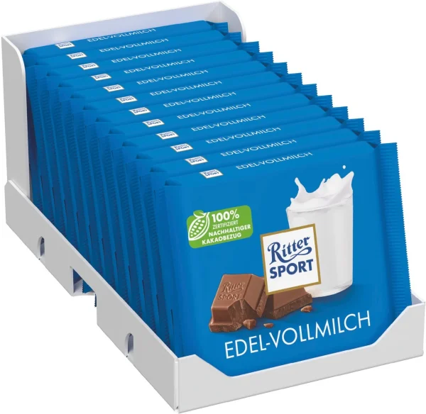 Null Confina Milchschokolade Vollmilch 20 X 100 G (2,0 Kg) 4
