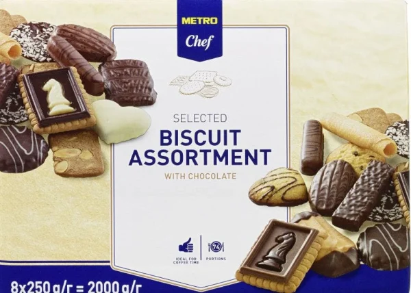 Metro-chef Metro Chef Kekse Gebäckmischung Mit Schokolade 8 X 250 G (2 Kg) 8
