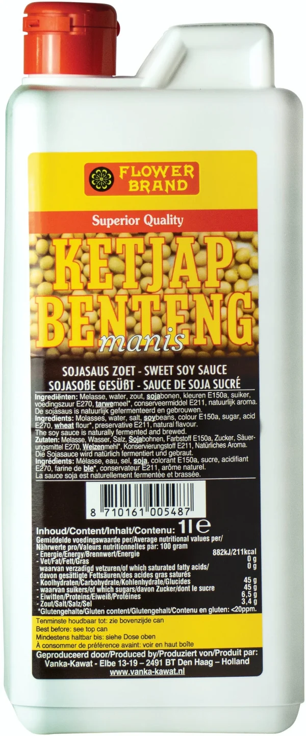 Knorr Süsse Soja Sauce Ketjap Manis (1 L) 5