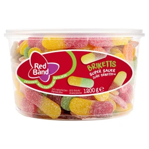 Red Band Fruchtgummi Briketts Super Sauer 200 Portionen (1,2 Kg) 19