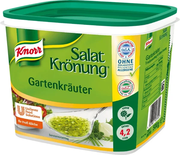 Knorr Salatdressing Salat Krönung Balsamico Kräuter (500 G) 3