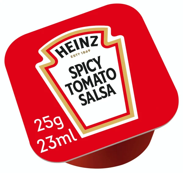 Heinz Spicy Tomato Salsa 100 Portionen X 25g (2,5 Kg) 1