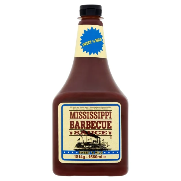 Mississippi Barbecue Sauce Sweet´n Spicy (510 G) 6