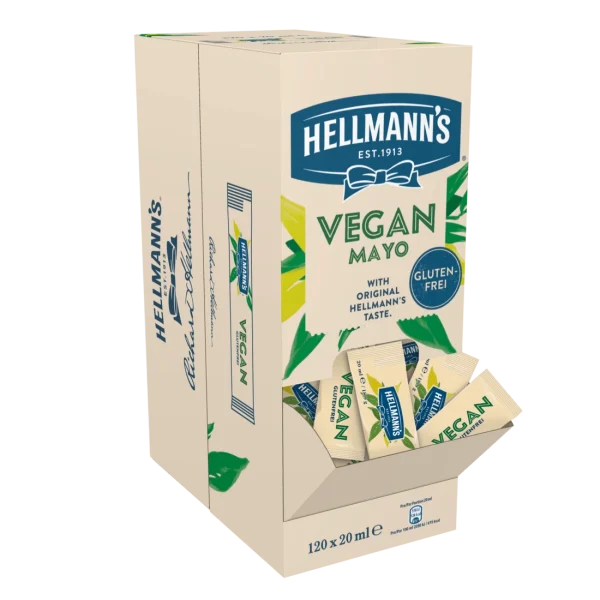 Hellmann’s Real Mayonaise 120 Portionen X 20 Ml (2,4 L) 3