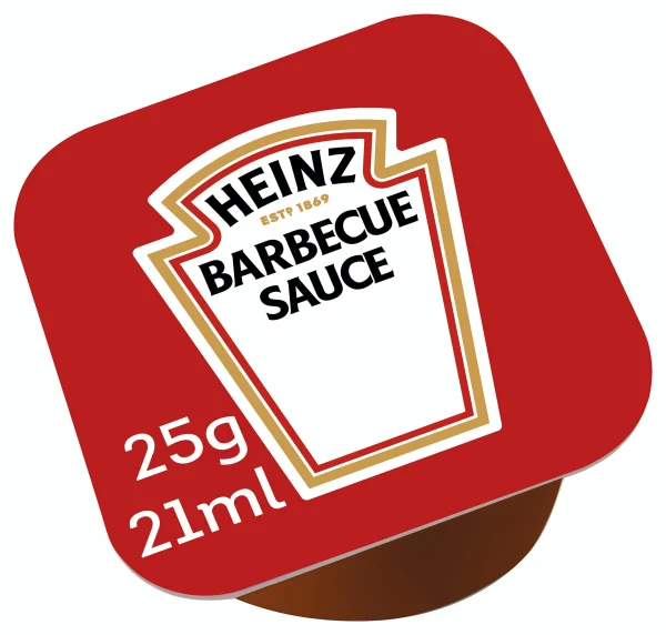 Heinz Barbecue Sauce 100 Portionen X 21ml (2,1 L) 1