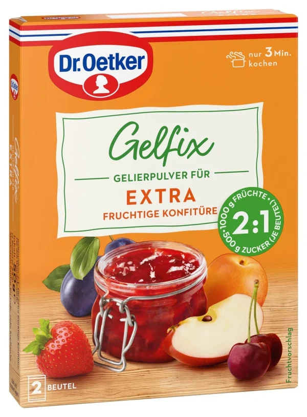 Dr. Oetker Gelfix Extra 2:1 Gelierpulver (50 G) 1